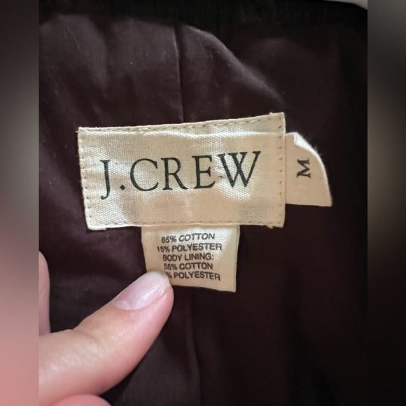 J.CREW Dark Brown Corduroy Jacket - Picture 5 of 5